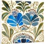 Design of tile by William de Morgan