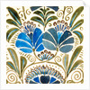 Design of tile by William de Morgan
