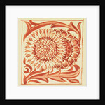 Design of tile by William de Morgan