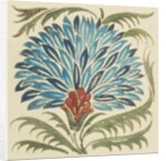 Design of tile by William de Morgan