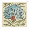 Design of tile by William de Morgan