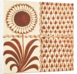 Design of tile by William de Morgan