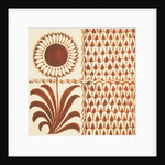 Design of tile by William de Morgan