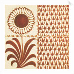 Design of tile by William de Morgan