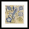 Design of tile by William de Morgan