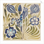 Design of tile by William de Morgan