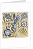 Design of tile by William de Morgan