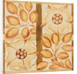 Design of tile by William de Morgan