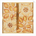 Design of tile by William de Morgan