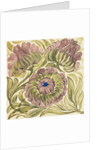 Design of tile by William de Morgan