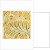 Design of tile by William de Morgan