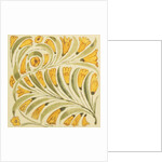 Design of tile by William de Morgan