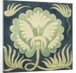 Design of tile by William de Morgan