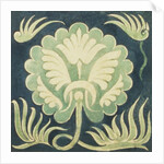 Design of tile by William de Morgan