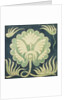 Design of tile by William de Morgan