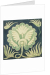 Design of tile by William de Morgan