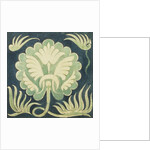 Design of tile by William de Morgan