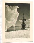 The Terra Nova next to the Icefoot by Herbert George Ponting