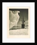 The Terra Nova next to the Icefoot by Herbert George Ponting