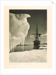 The Terra Nova next to the Icefoot by Herbert George Ponting