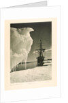 The Terra Nova next to the Icefoot by Herbert George Ponting