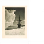 The Terra Nova next to the Icefoot by Herbert George Ponting