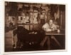 Captain Scott writing up his journal by Herbert George Ponting