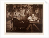 Captain Scott writing up his journal by Herbert George Ponting