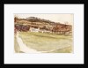 Path to houses at the bottom of hill by May Morris