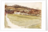 Path to houses at the bottom of hill by May Morris