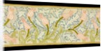 Tulip and acanthus runner by Elsie Couper