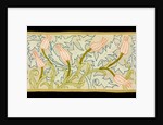 Tulip and acanthus runner by Elsie Couper