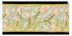 Tulip and acanthus runner by Elsie Couper