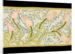 Tulip and acanthus runner by Elsie Couper