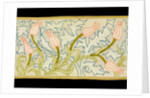Tulip and acanthus runner by Elsie Couper