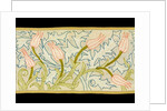 Tulip and acanthus runner by Elsie Couper