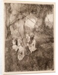 Dancers in the Green Room by Hilaire-Germain Edgar Degas