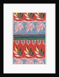 Design for wallpaper by Heussner & Co
