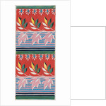 Design for wallpaper by Heussner & Co