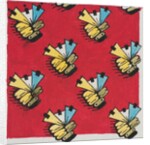 Design for wallpaper by Heussner & Co