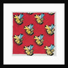 Design for wallpaper by Heussner & Co