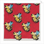 Design for wallpaper by Heussner & Co