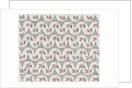 Design for wallpaper by Heussner & Co