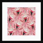 Design for wallpaper by Heussner & Co