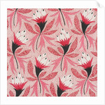 Design for wallpaper by Heussner & Co