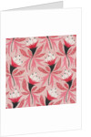 Design for wallpaper by Heussner & Co