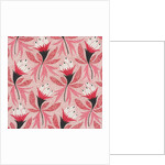 Design for wallpaper by Heussner & Co