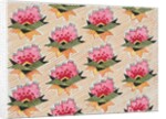 Design for wallpaper by Heussner & Co