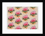 Design for wallpaper by Heussner & Co