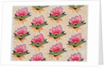 Design for wallpaper by Heussner & Co